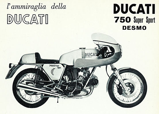 Ducati 750ss brochure